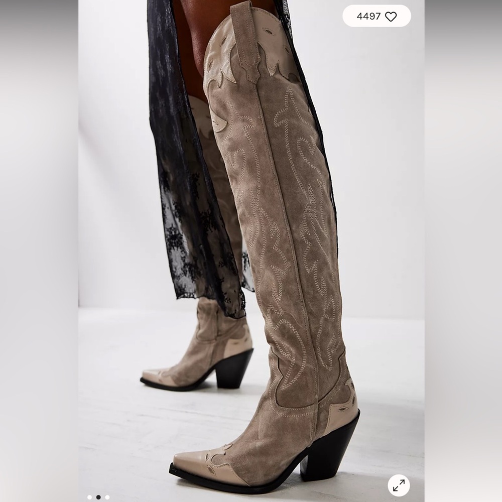 Wild West Thigh High Boots